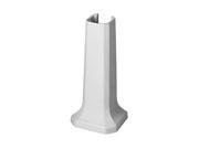 Duravit 0857900000 1930 Series Pedestal for Washbasins Base Only White