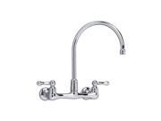 American Standard 7293.152.002 Heritage Wall Mount Sink Kitchen Faucet Chrome