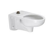 American Standard 3351.101.020 Afwall Universal Top Spud Floor Mount Toilet Bowl Everclean White
