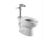 American Standard 2858.016.020 Madera 1.6 gpf Toilet with Exposed Manual Flush Valve System White
