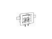 IPS 82054 Du All Washer Outlet Box with Valves 1 2 Fgg Cpvc