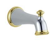 Delta RP38450 Pull Up Diverter Tub Spout in Chrome and Polished Brass