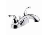 Delta 2523LF MPU Classic 4 in. 2 Handle Low Arc Bathroom Faucet