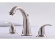 Hardware House 13 4552 Widespread Two handle Bath Lavatory Faucet Brushed Nickel