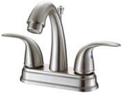 Hardware House 13 4897 Two Handle Lavatory Faucet Brushed Nickel