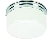 Hardware House Electrical 54 4403 2 Light Ceiling Fixture White