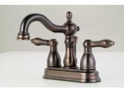 Hardware House 12 4409 Two Handle Bath and Lavatory Faucet Classic Bronze