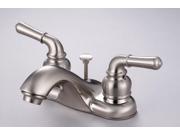 Hardware House 12 2344 Two Handle Bath and Lavatory Faucet Satin Nickel