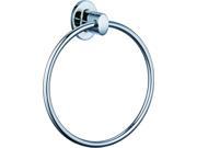 Hardware House 11 0532 Lancaster Collection Towel Ring Chrome