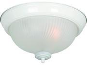 Hardware House Electrical 54 3975 1 Light Ceiling Fixture White