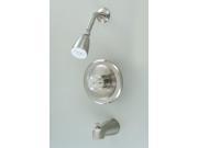 Hardware House 12 2597 Single handle Tub and Shower Faucet Satin Nickel