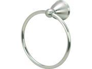 Hardware House 38 7811 Highland Towel Ring Satin Nickel