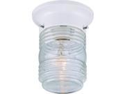 Hardware House Electrical 46 1954 Outdoor Ceiling Light Fixture White