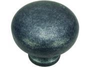 Hardware House 48 8452 DP 1.25 Smooth Finish Cabinet Knob Antique Pewter