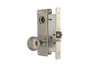 Arrow AM12HTG LESS CYL 26D Am Series Storeroom Mortise Lock Plymouth Knob 2 3 4 In. Bs Dull Chrome