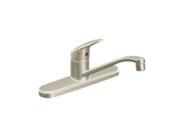 Cleveland Faucet Group CA40512SL Kitchen Faucet Single Lever Lead Free Stainless Steel 3 8 In. Comp Connection