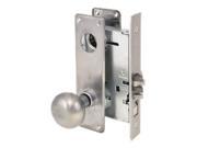 Arrow AM22HTG LESS CYL 26D Am Series Office Mortise Lock Plymouth Knob 2 3 4 In. Bs Dull Chrome