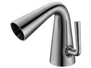 ALFI brand AB1788 BN Brushed Nickel Single Hole Cone Waterfall Bathroom Faucet