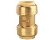 Premier 3562598 Brass Push Fit Coupling 1 In. Lead Free