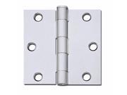 World 20920963 Door Hinge Mortise Utility 3 X 3 With Removable Pin Zinc