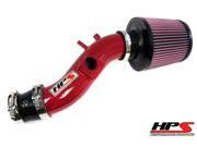 HPS Shortram Air Intake Kit 03 04 Pontiac Vibe 1.8L Red 27 513R 1