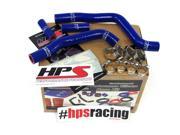 HPS Radiator Hose Blue Kawasaki 2005 2011 KX125 57 1365 BLUE