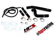 HPS Radiator Hose Black Suzuki 2001 2012 RM125 2 Stroke 57 1363 BLK
