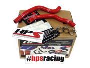 HPS Radiator Hose Red Honda 1996 1999 CR80R 57 1373 RED