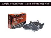 Brembo Sport Brake Pads Front HP2000 911 997 996 GT2 GT3 2002 13 Exclude PCCB
