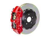 Brembo GT Brake kit Front 380mm 2 pc Slotted 6 Piston Red A4 A5 S4 S5 B8 09