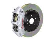 Brembo GT Brake kit Front 380mm 2 pc Slotted 6 Piston Silver A4 A5 S4 S5 B8 09