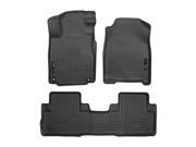 Husky Liners Front 2nd Seat Floor Liners Footwell Coverage Black CR V 16 16
