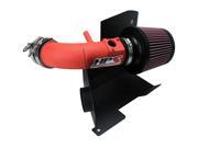 HPS Wrinkle Red Shortram Air Intake Heat Shield for 12 15 Civic Si 2.4L 9th Gen