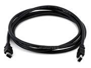 IEEE 1394 FireWire i.LINK DV Cable 6P 6P M M 6ft BLACK