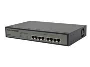 Monoprice 8 Port 10 100 1000M PoE Switch 8 Port PoE 802.3af