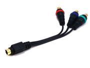 MDIN7 to 3 RCA Component Cable for Infocus Projector