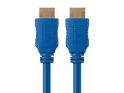 Monoprice Select Series High Speed HDMI Cable 1.5ft Blue
