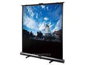 Monoprice 80 inch 4 3 White Fabric Portable Pull Up Projection Screen