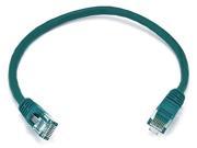 Monoprice Cat5e 24AWG UTP Ethernet Network Patch Cable 1ft Green