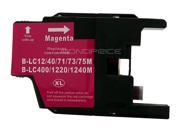 Monoprice MPI compatible Brother LC75M inkjet magenta High Yield