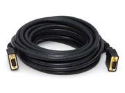25ft Super VGA M M CL2 Rated For In Wall Installation Cable w Ferrites Gold Plated