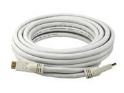 Monoprice Commercial Series Standard HDMI Cable 25ft White