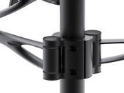 3 Way Adjustable Tilting DUAL Desk Mount Bracket for LCD LED Max 33Lbs 10~23inch Black