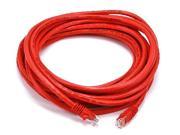 Monoprice Cat6 24AWG UTP Ethernet Network Patch Cable 25ft Red