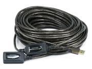 Monoprice 65ft 20M USB 2.0 A Male to A Female Active Extension Repeater Cable Kinect PS3 Move Compatible Extension