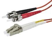 Fiber Optic Cable LC ST OM3 Multi Mode Duplex 20 meter 62.5 125 Type Aqua