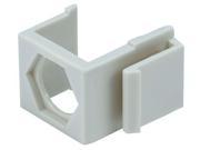 Blank Insert for F type connector 10pcs Pack Ivory