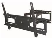 Stable Series Full Motion Wall Mount for Large 37 70 inch TVs Max 132 lbs