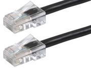 Monoprice ZEROboot Series Cat6 24AWG UTP Ethernet Network Patch Cable 15ft Black