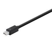 Monoprice Mini DisplayPort 1.2a Thunderbolt to 4K HDMI DVI and VGA Passive Adapter Black